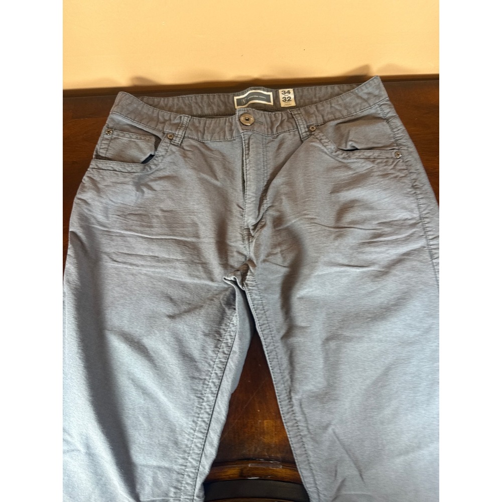 INC International Concepts Mens Gray Straight Leg Casual Pants 34x32‎